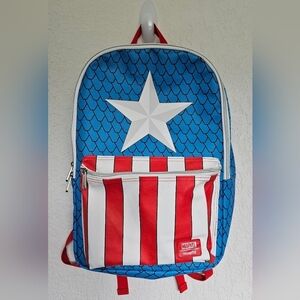 Captain America Marvel Loungefly Backpack